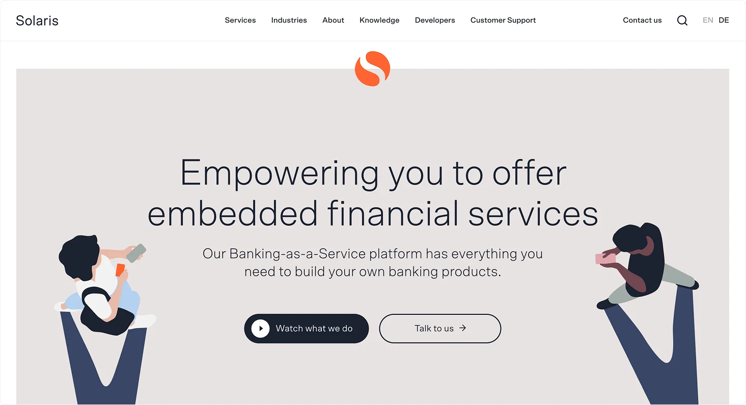 solarisbank-homepage